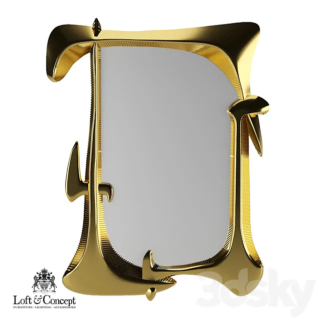 Reform Mirror "Loft concept" 3D Model