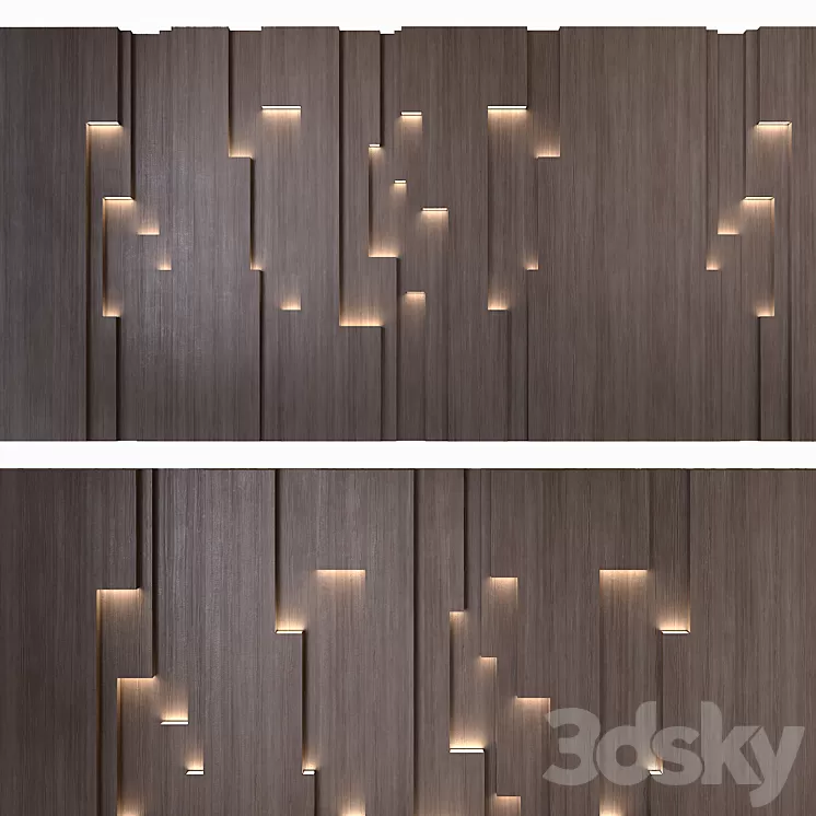 Reforma 001 wall panel 3D Model Free