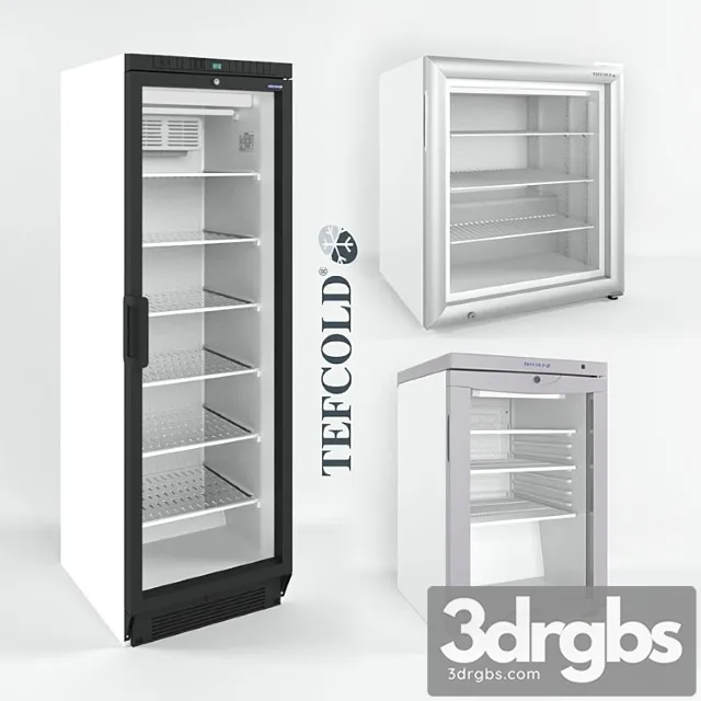 Refrigerated and freezers tefcold bc85 Tefcold ufsc370g Tefcold uf100g 3D Model Download