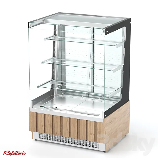 Refrigerated confectionery showcase (3 shelves) RKC2 AO Crystal Free Download