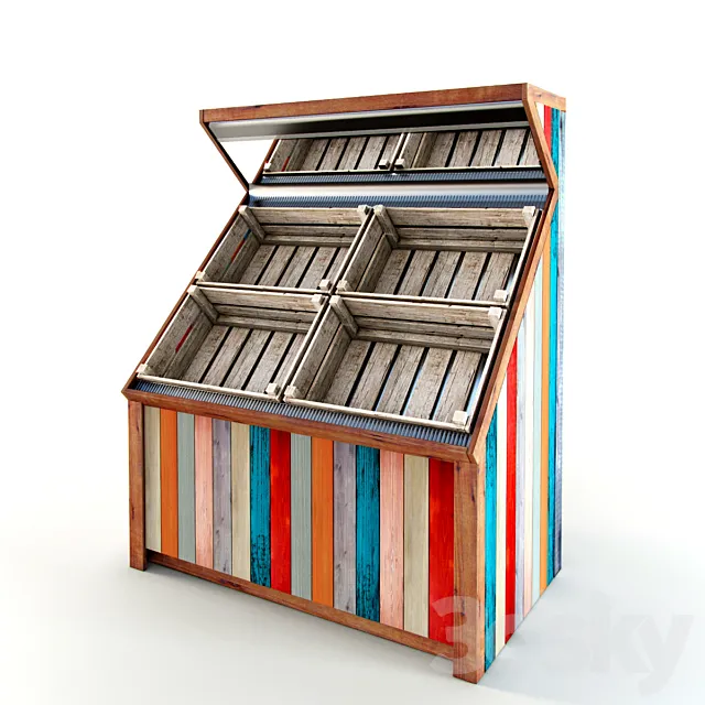 Refrigerated Display Box 3D Model