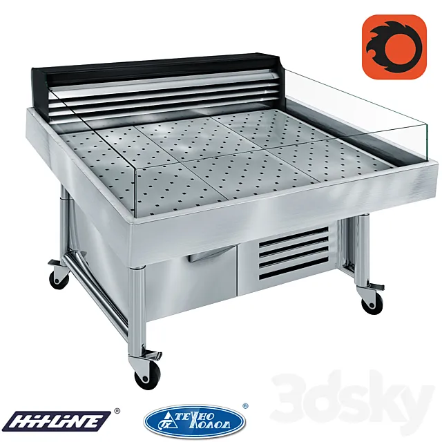 Refrigerated display case 1600 Refrigerated display case Virginia Al 110 fish self 092-SPLA Free Download