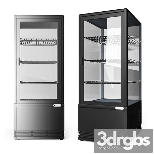Refrigerated display case frosty 2 3D Model Free
