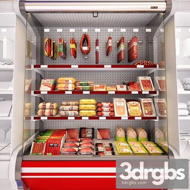 Refrigerated Showcase Fortune 2 3D Model Free