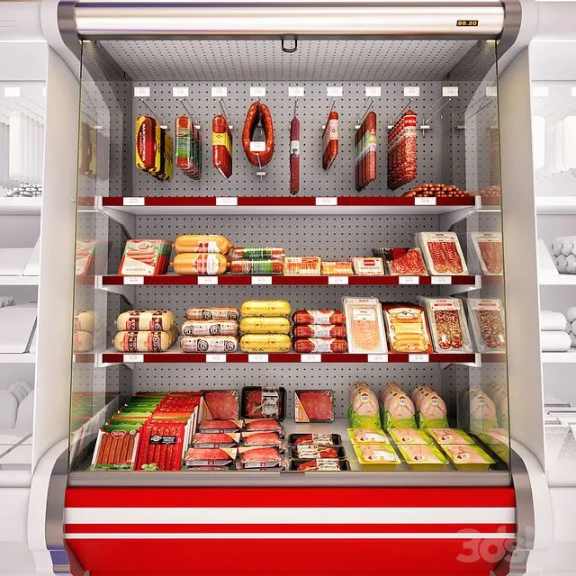 Refrigerated showcase Fortune_2 3D Model