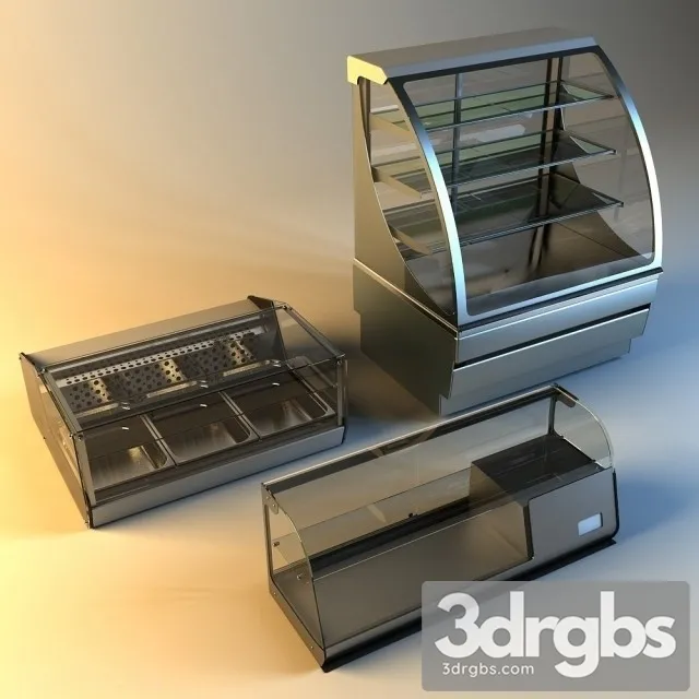 Refrigerated Showcases 3D Model Free