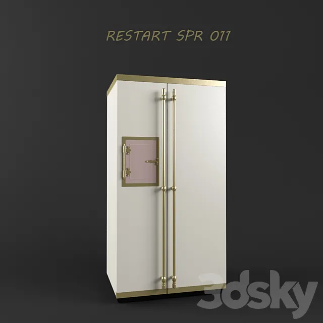 Refrigerator RESTART SPR 011 3D Model