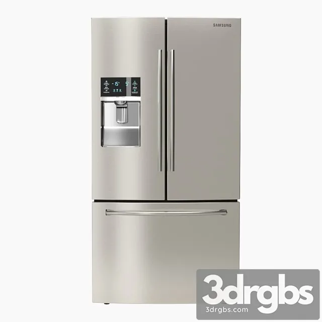Refrigerator Samsung RF28HFEDBSG 3D Model Free