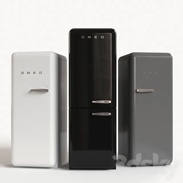 Refrigerator Smeg 3DModel