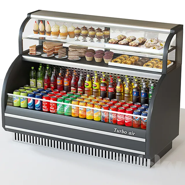 Refrigerator with food-24 Free Download