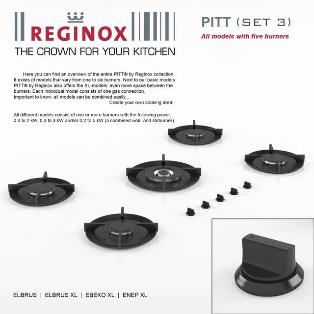 Reginox PITT SET_3 3D Model