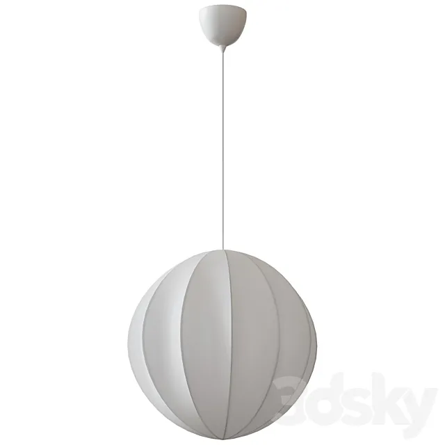 REGNSKUR REGNSKUR _ SUNNEBY SUNNEBYu Pendant lamp white 3D Model