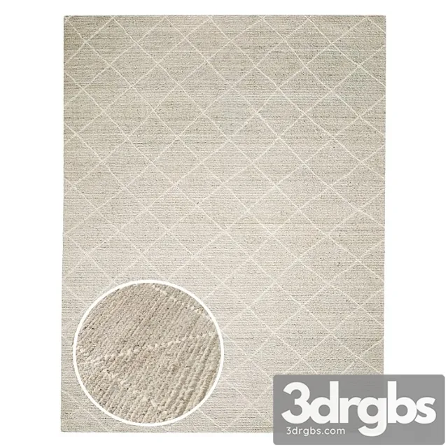 Reina diamond handwoven wool rug Free Download