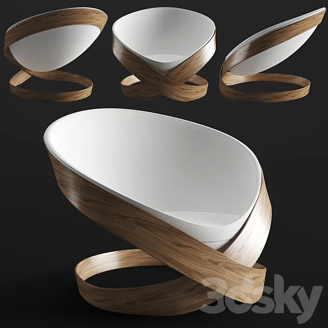 relax armchair kamil kurka 3DModel