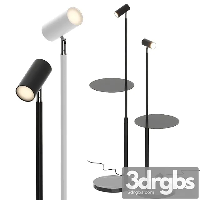 Relax Fan Europe Lighting Floor Lamp 3D Model Free