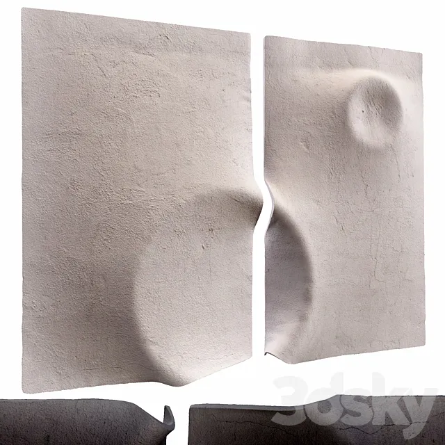 Relief Artwork 1001 3D Model