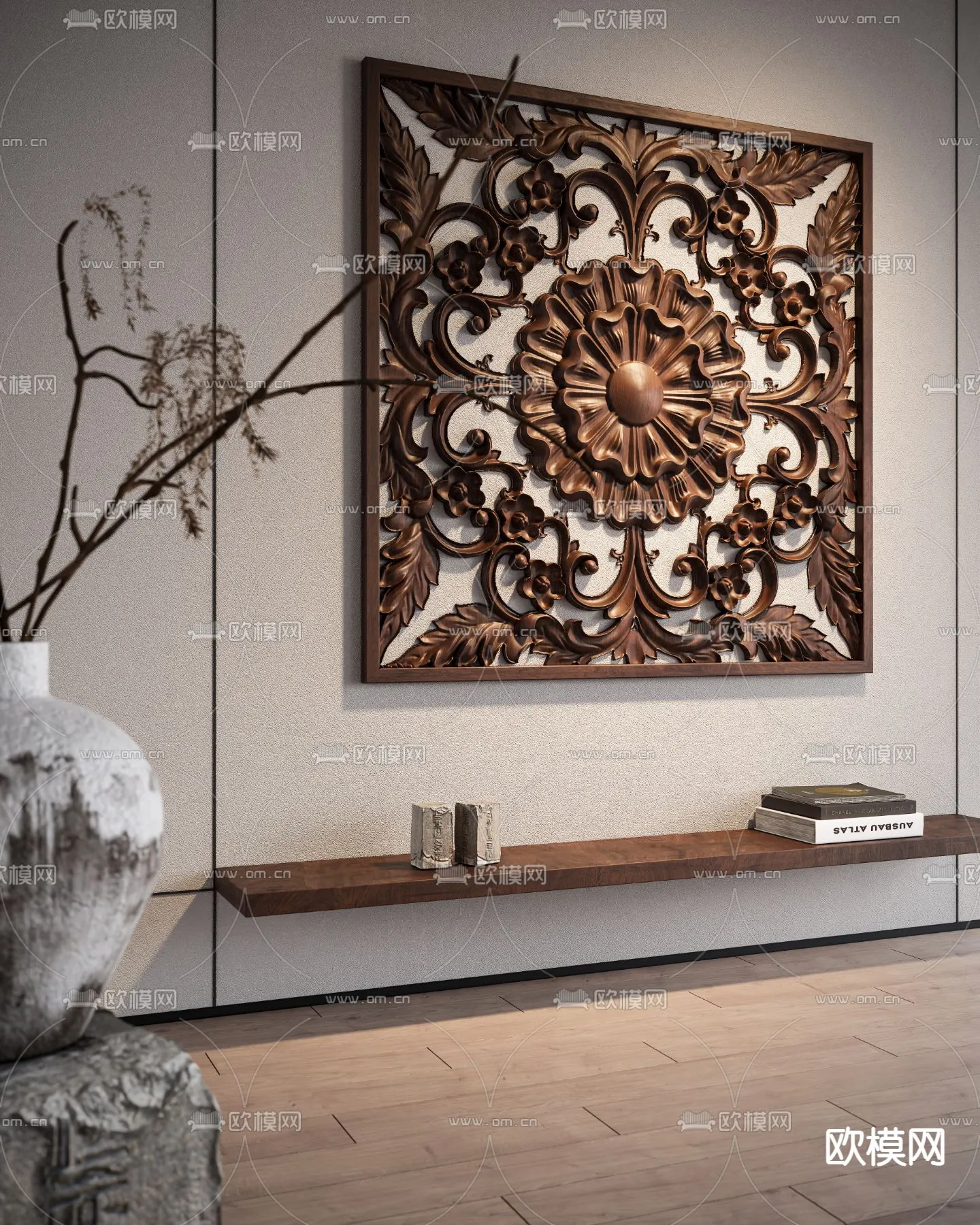 RELIEF - CORONA - 3D MODEL - 2927