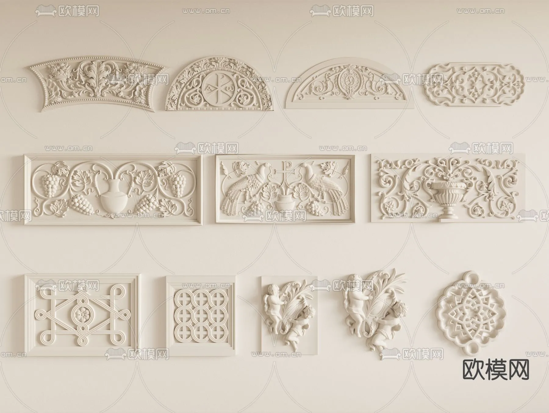 RELIEF - CORONA - 3D MODEL - 2931