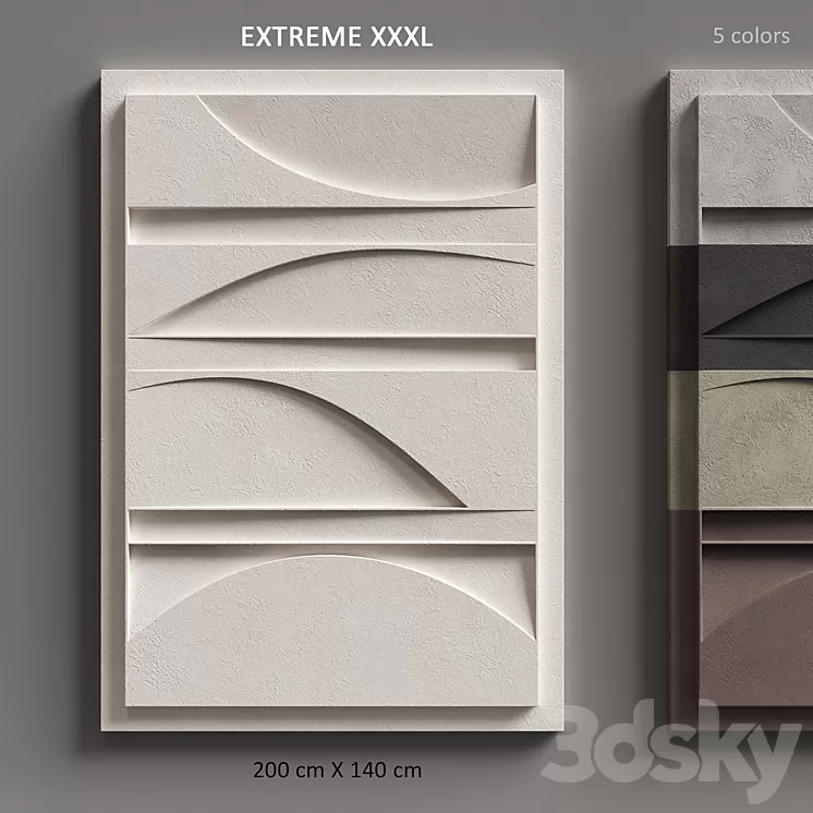 Relief EXTREME XXXL 3D Model