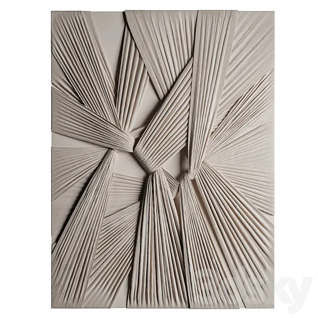 Relief panel 3D Model