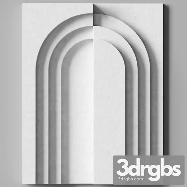 Relief Panel Home Rolando Anselmi 3D Model Free