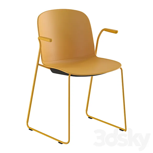 Relief Sled With Arms 3D Model