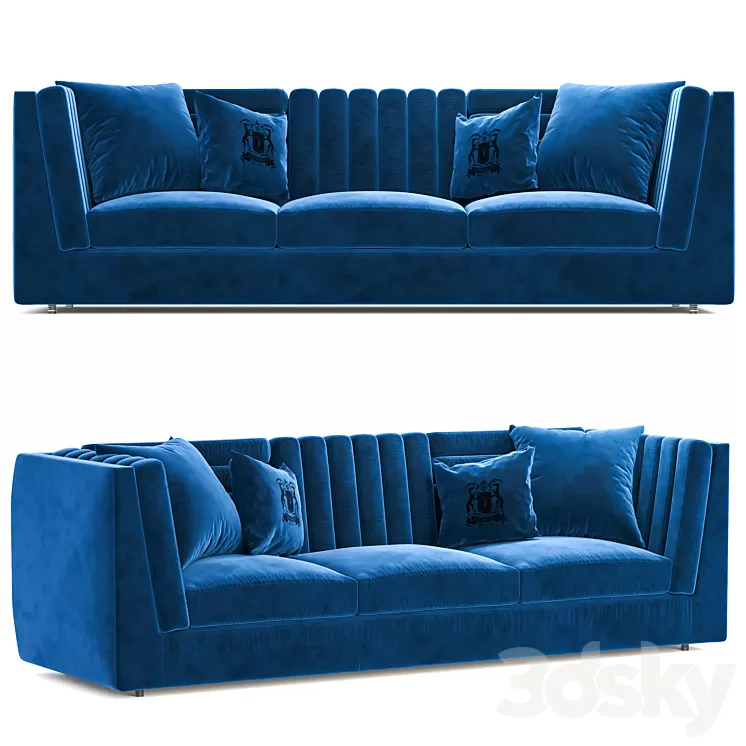 Relief sofa 3D Model
