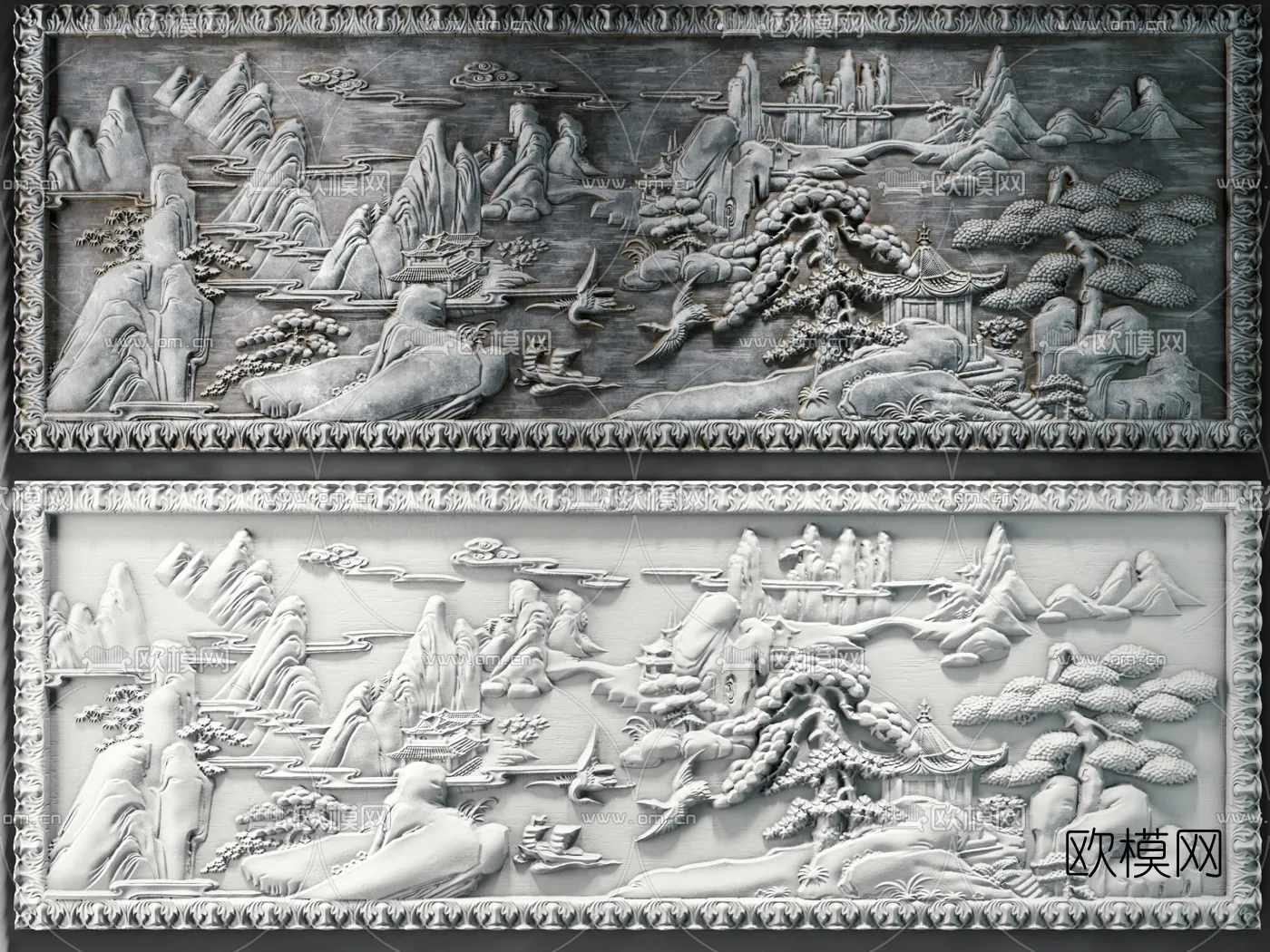 RELIEF - VRAY / CORONA - 3D MODEL - 2688