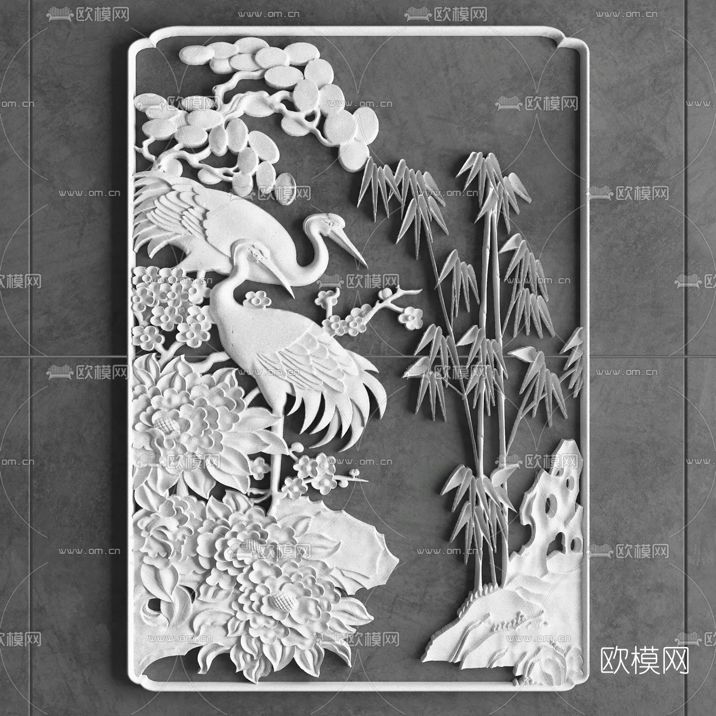 RELIEF - VRAY / CORONA - 3D MODEL - 2691