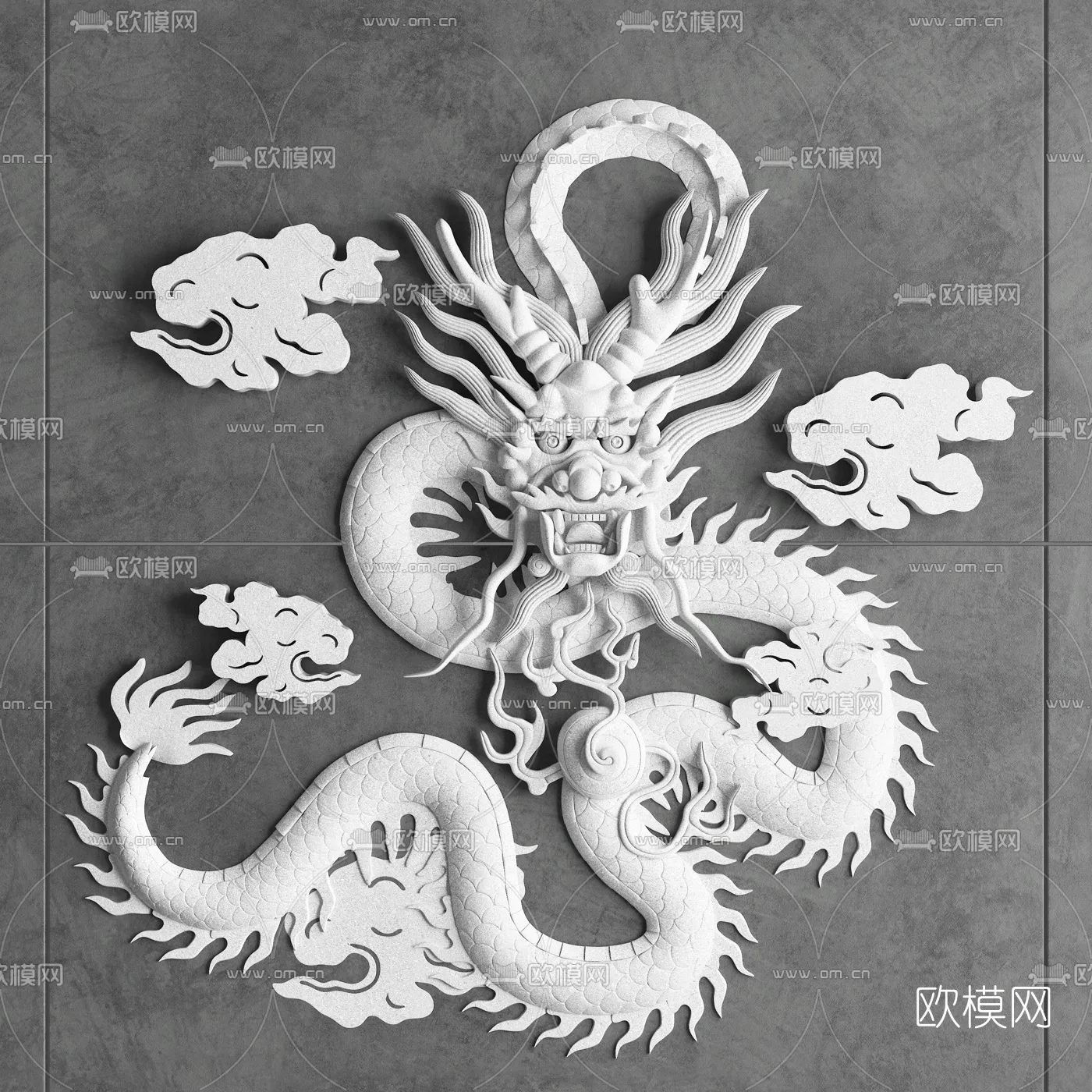 RELIEF - VRAY / CORONA - 3D MODEL - 2695