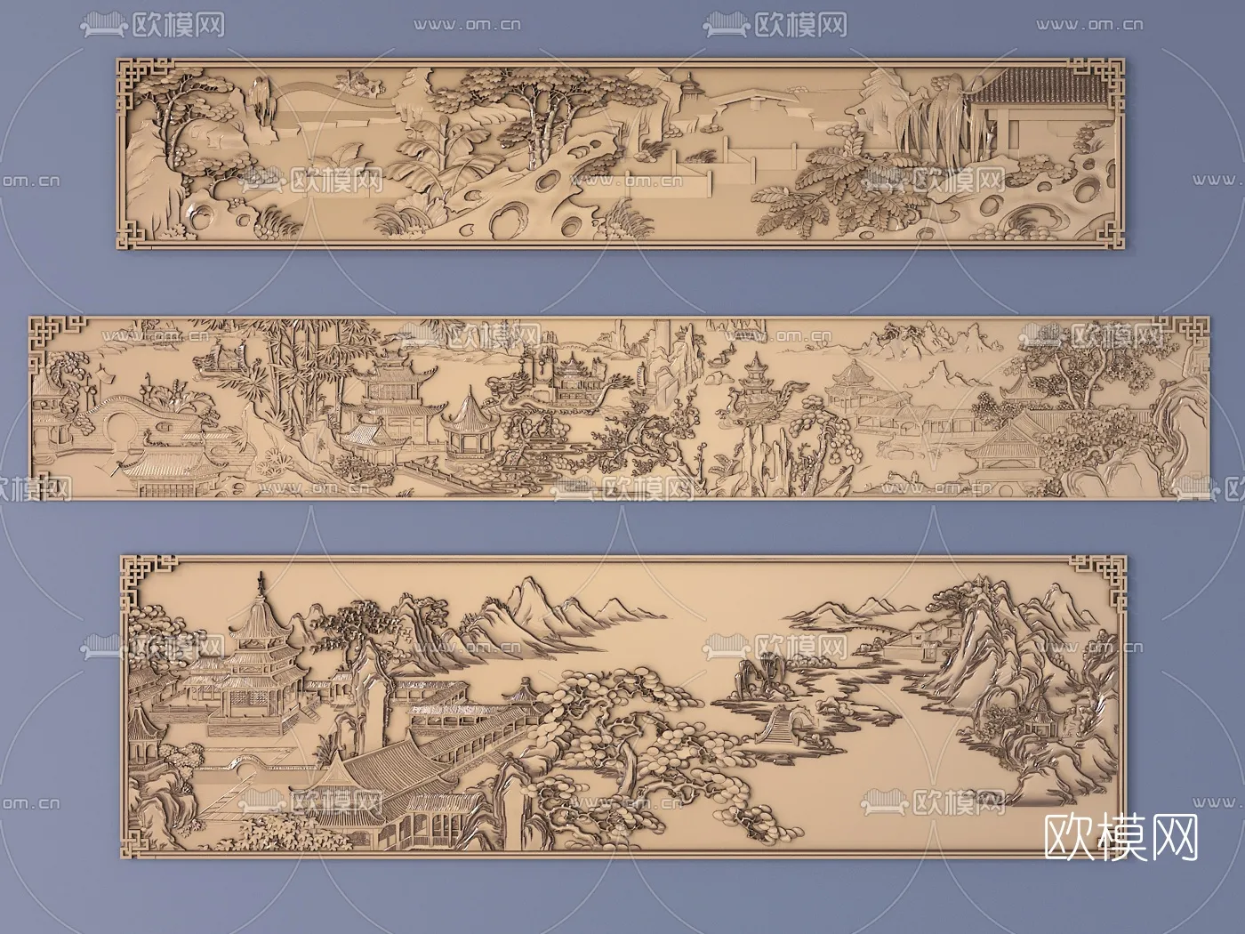 RELIEF - VRAY / CORONA - 3D MODEL - 2698