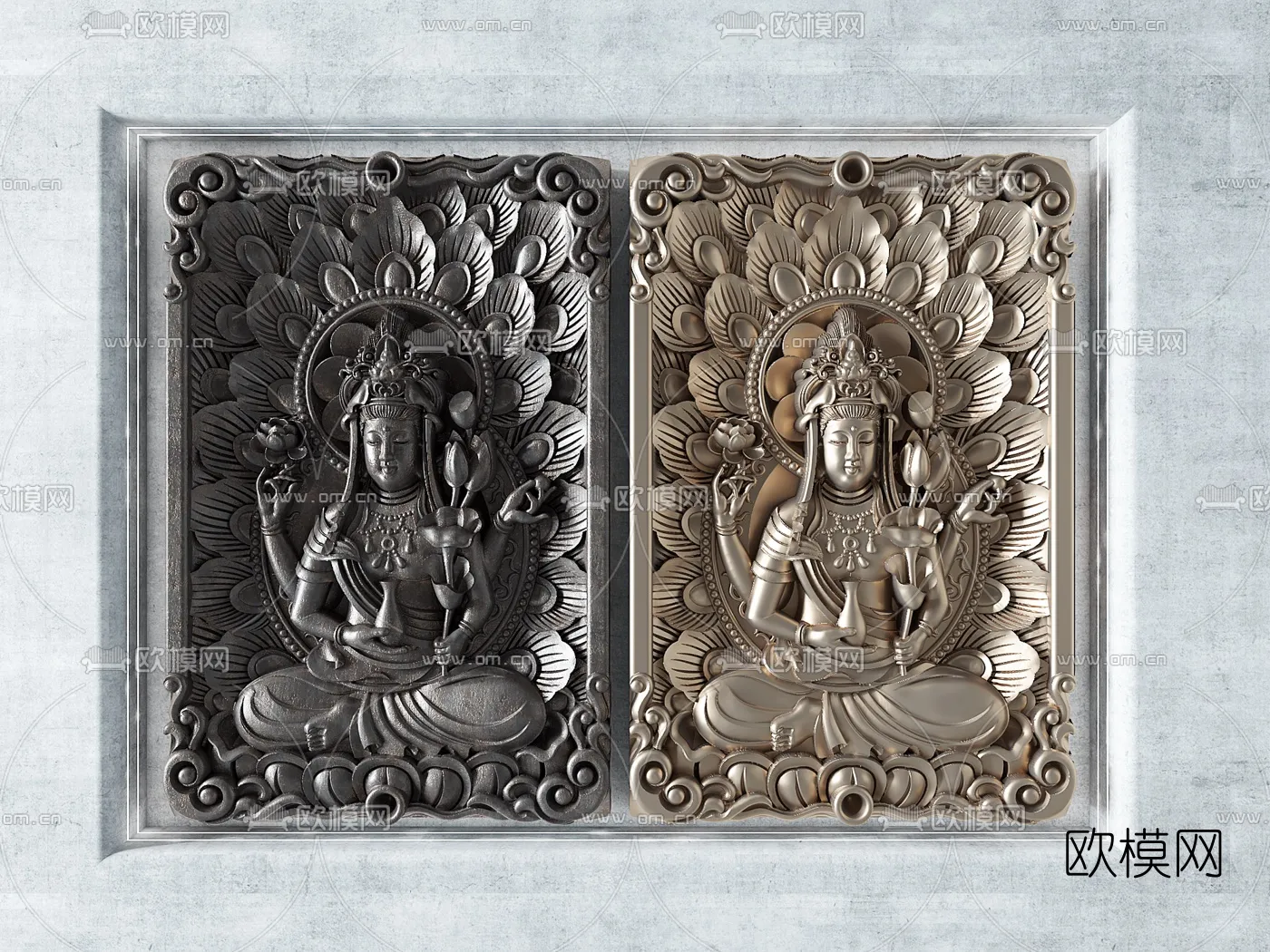 RELIEF - VRAY / CORONA - 3D MODEL - 2699