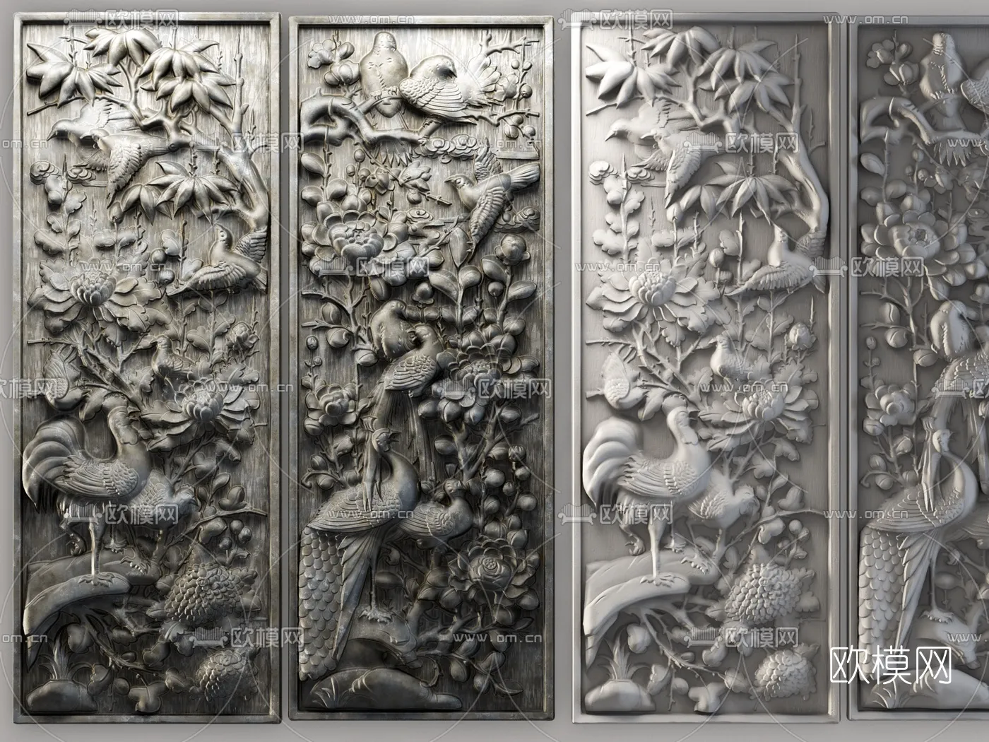 RELIEF - VRAY / CORONA - 3D MODEL - 2700