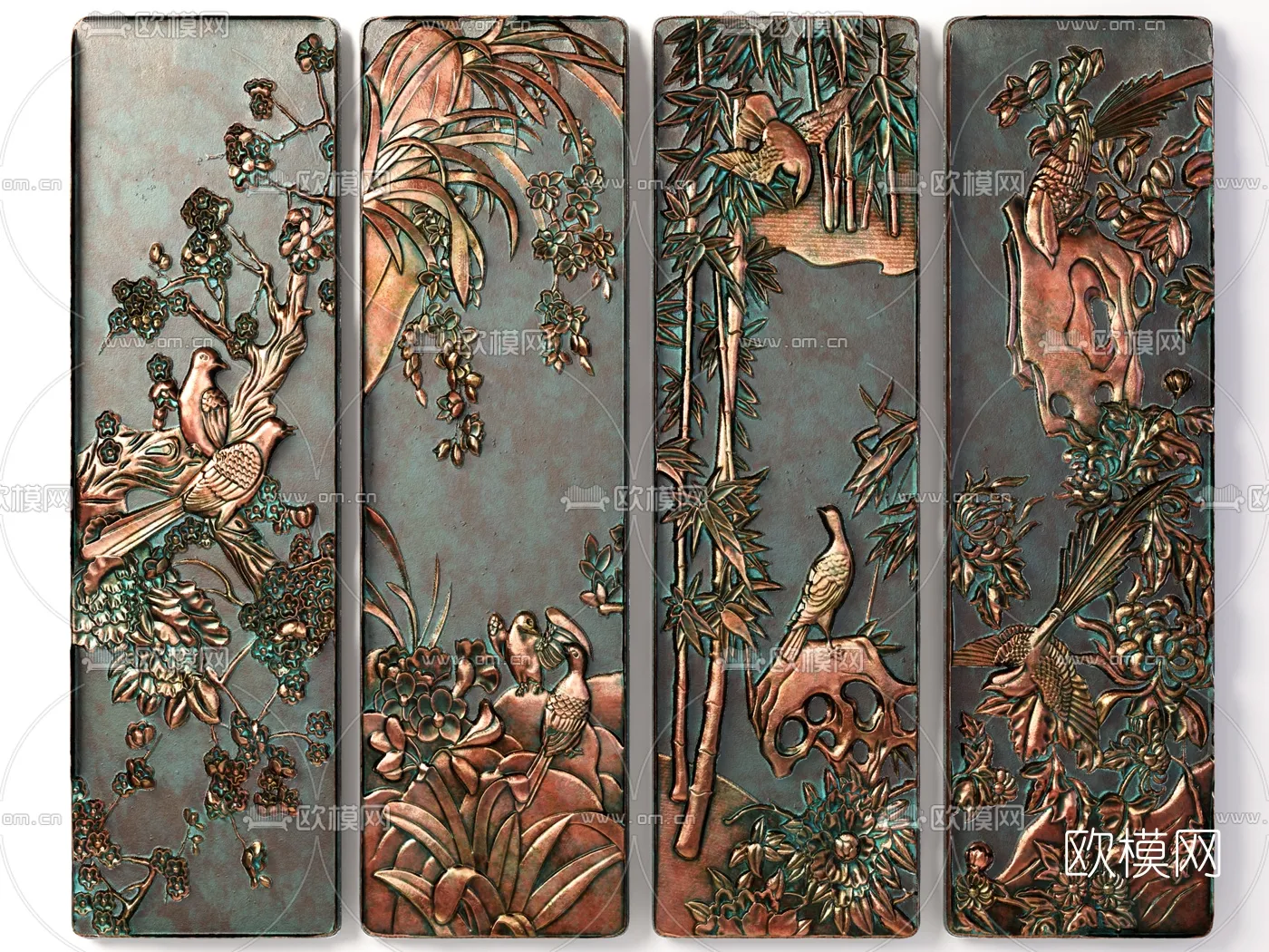 RELIEF - VRAY / CORONA - 3D MODEL - 2702