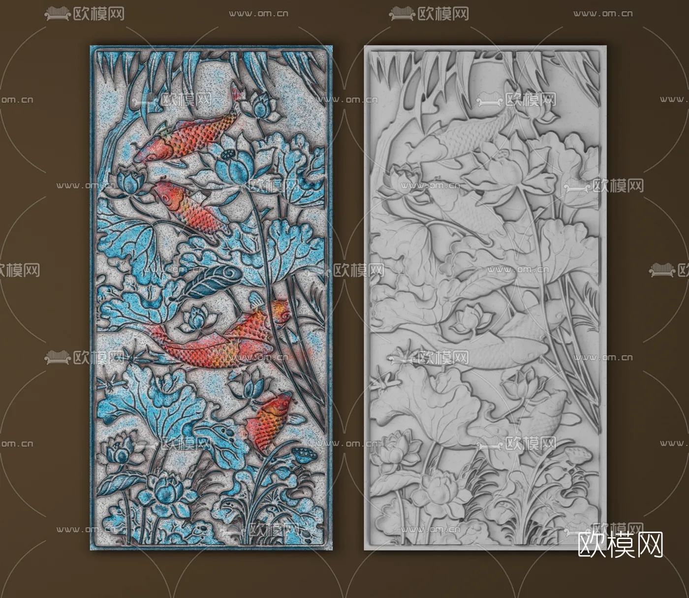 RELIEF - VRAY / CORONA - 3D MODEL - 2703