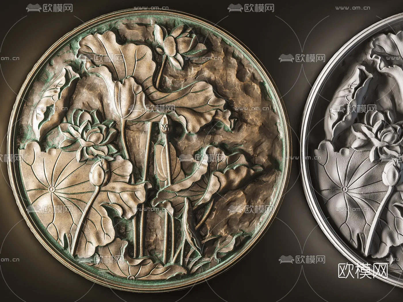 RELIEF - VRAY / CORONA - 3D MODEL - 2708