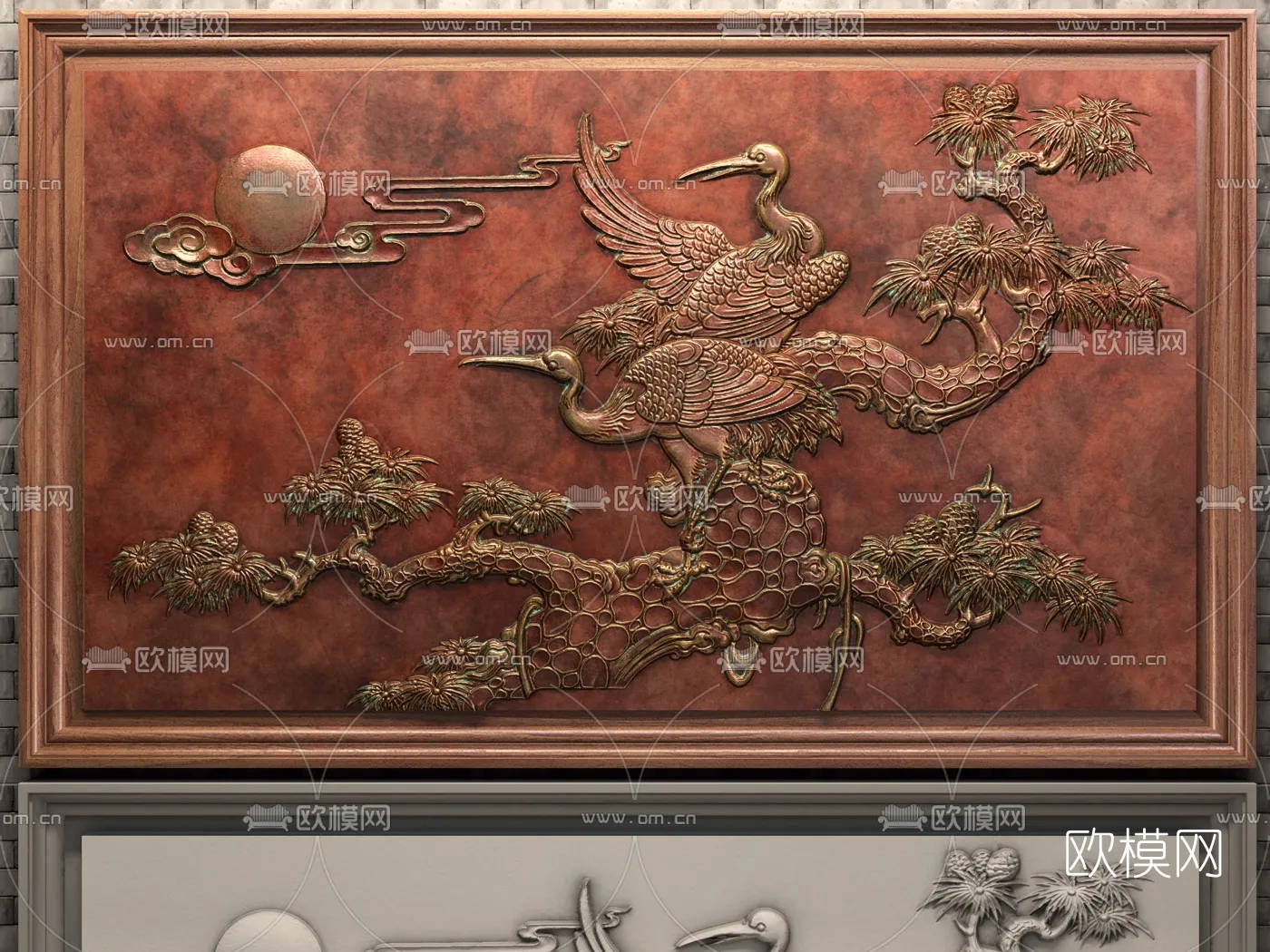 RELIEF - VRAY / CORONA - 3D MODEL - 2717