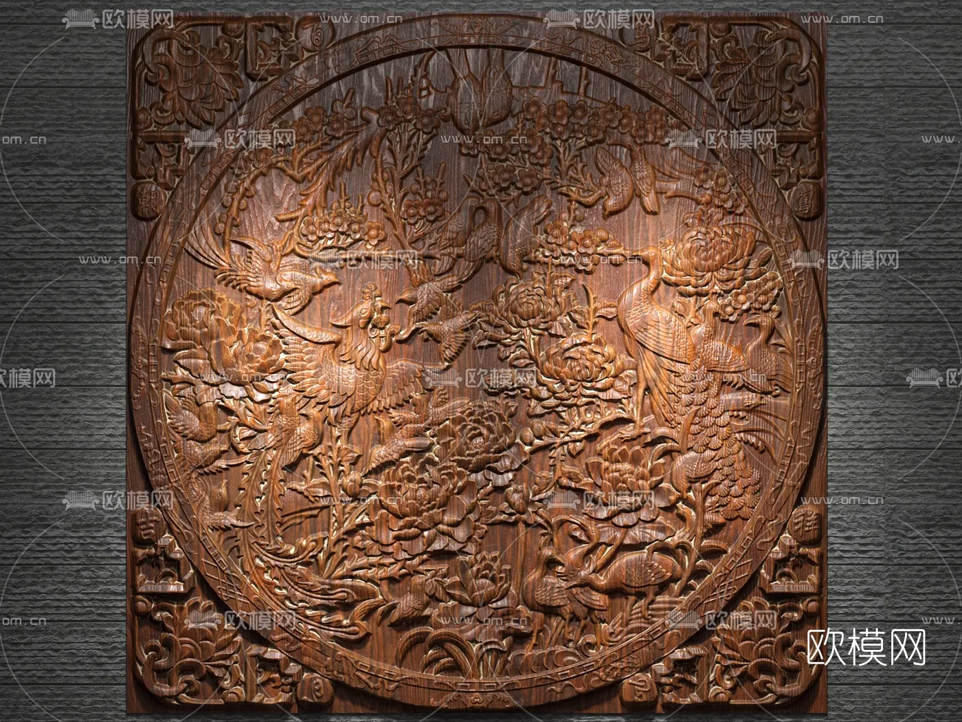 RELIEF - VRAY / CORONA - 3D MODEL - 2721