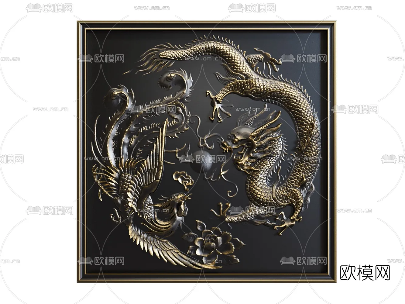 RELIEF - VRAY / CORONA - 3D MODEL - 2724