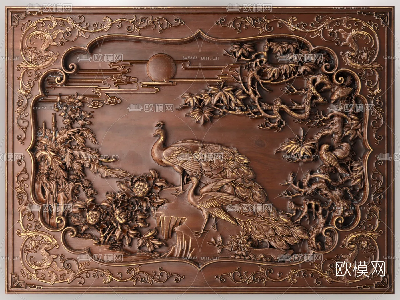 RELIEF - VRAY / CORONA - 3D MODEL - 2725