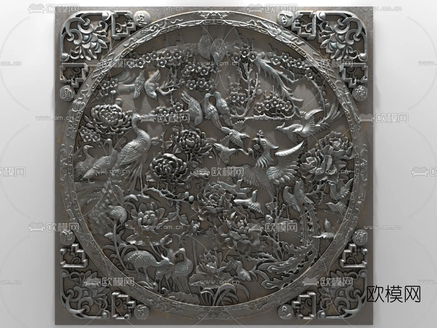 RELIEF - VRAY / CORONA - 3D MODEL - 2728