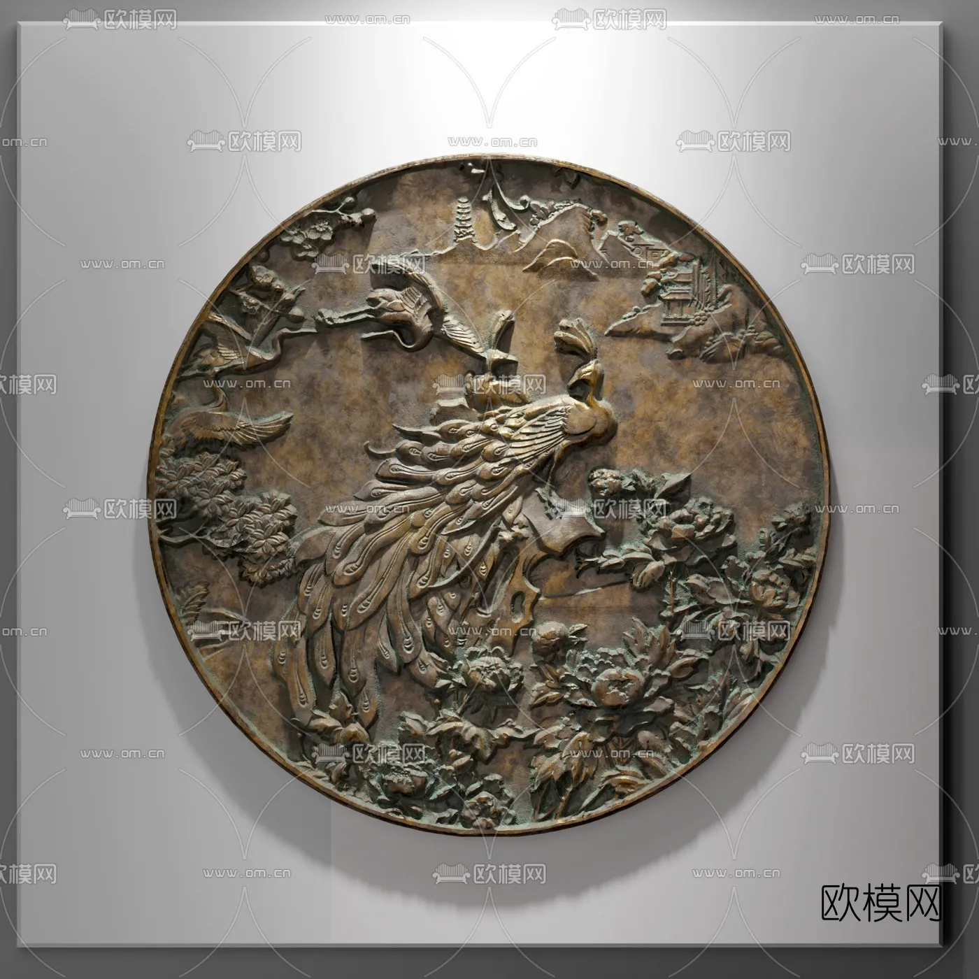 RELIEF - VRAY / CORONA - 3D MODEL - 2729