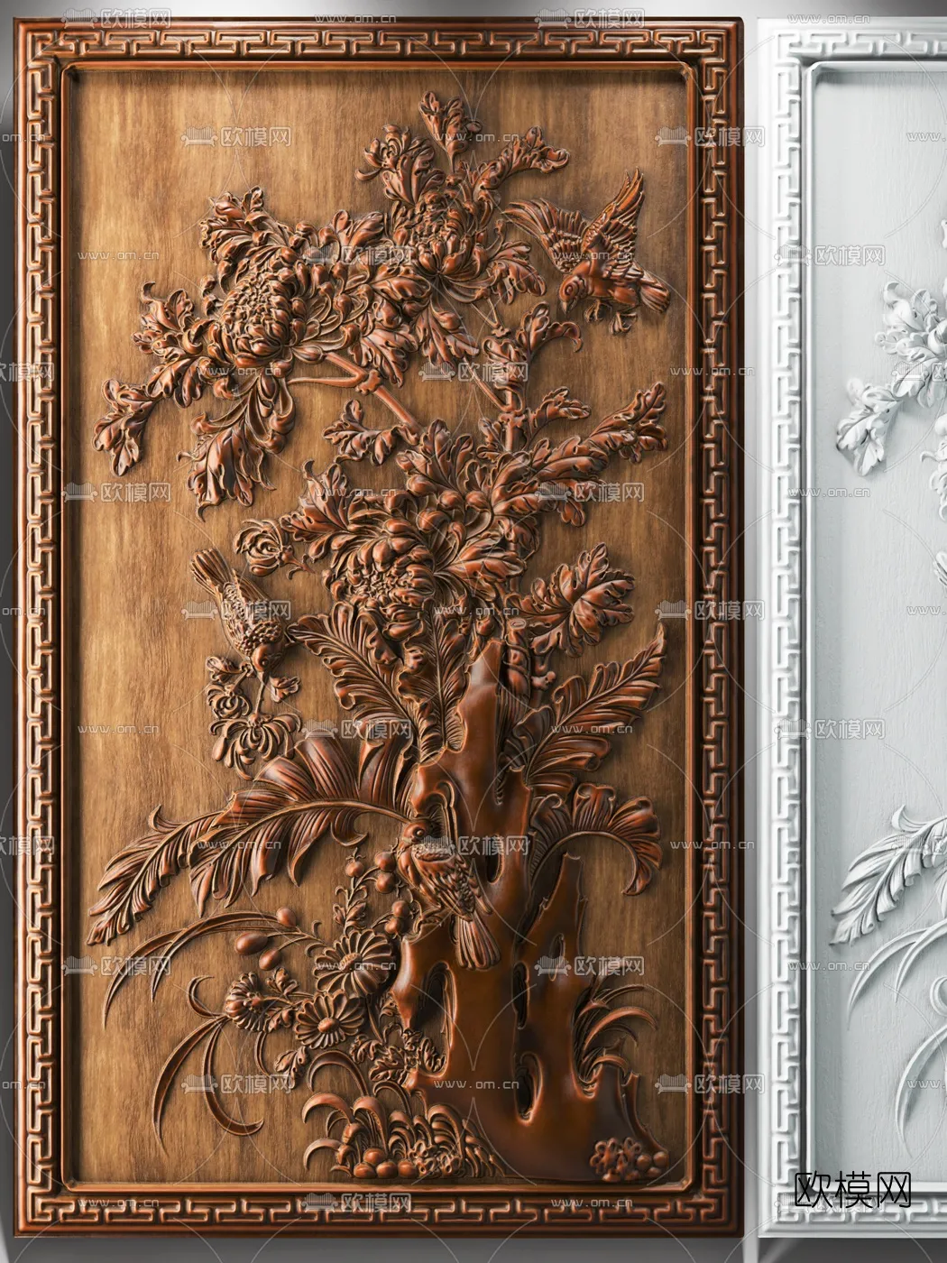 RELIEF - VRAY / CORONA - 3D MODEL - 2739