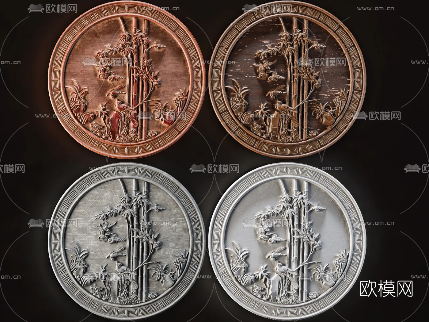 RELIEF - VRAY / CORONA - 3D MODEL - 2743