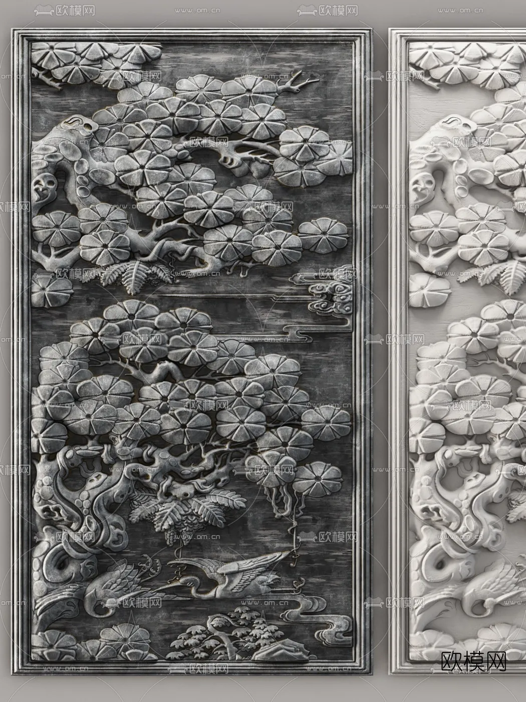 RELIEF - VRAY / CORONA - 3D MODEL - 2745