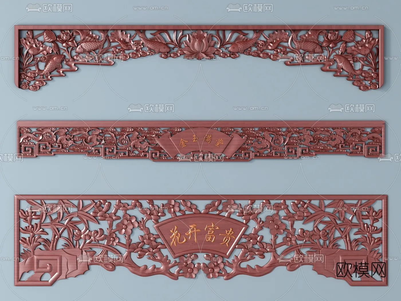 RELIEF - VRAY / CORONA - 3D MODEL - 2747