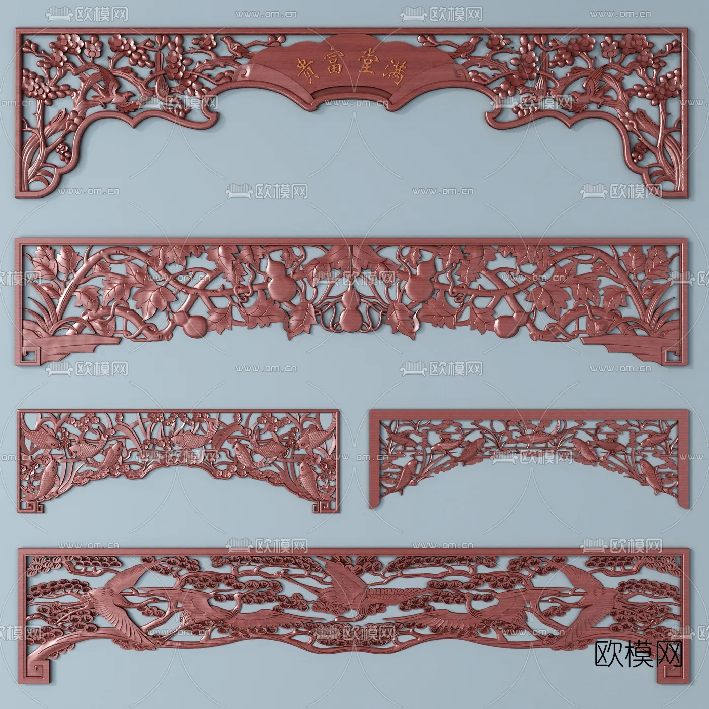 RELIEF - VRAY / CORONA - 3D MODEL - 2748