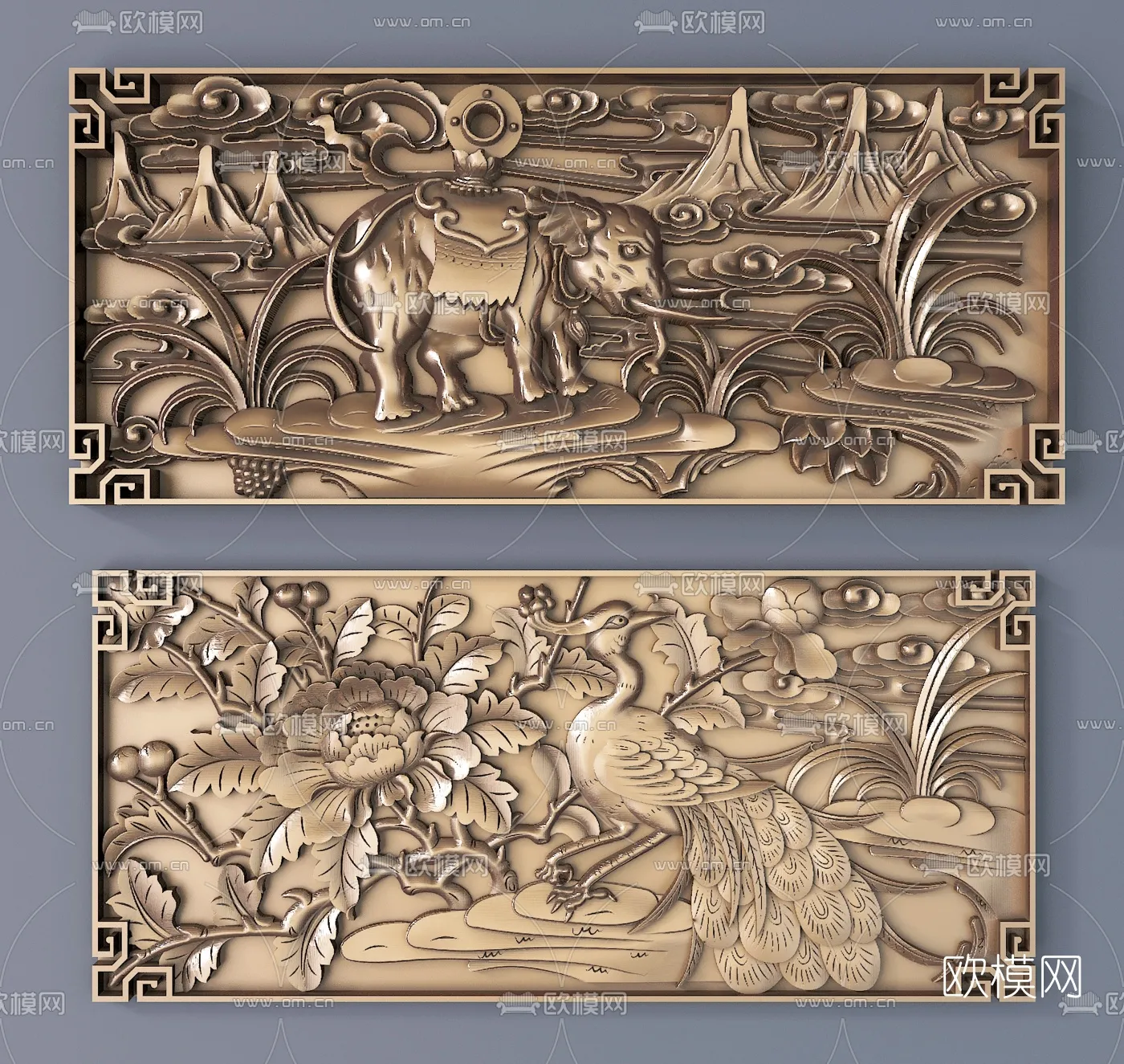 RELIEF - VRAY / CORONA - 3D MODEL - 2750