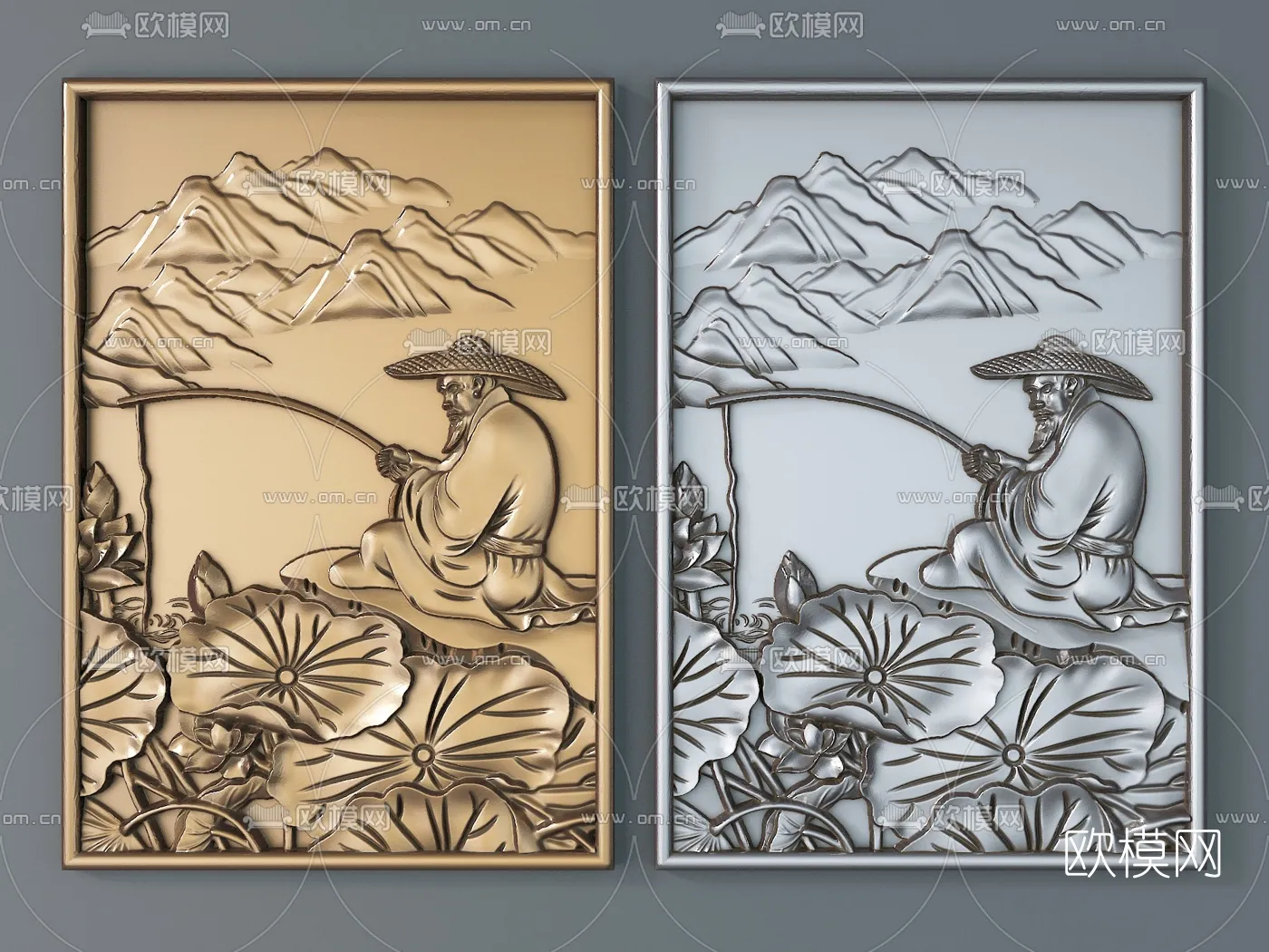 RELIEF - VRAY / CORONA - 3D MODEL - 2752