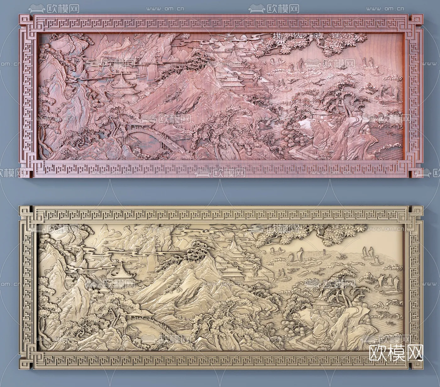 RELIEF - VRAY / CORONA - 3D MODEL - 2756